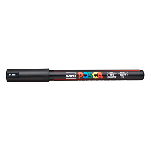 Posca Tus - PC-1MR - 0,7 mm Sort - Kreativ Maling