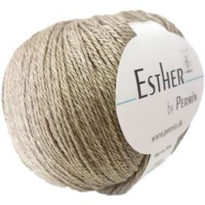Permin Esther Garn - Mørk Beige 883404 til kreative projekter
