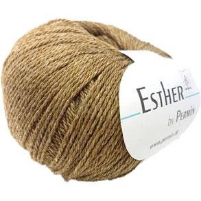 Permin Esther Garn - Olivengrøn Fv 883405 på tilbud!