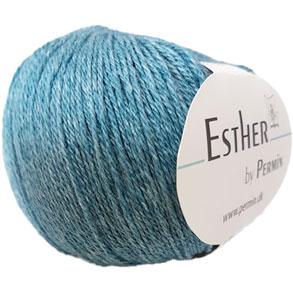 Permin Esther Garn - Fv 883408 Hav Blå til kreative projekter