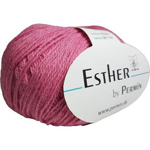 Permin Esther Garn - Lys Pink 883448 på tilbud!