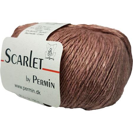 Scarlet Permin Hør Garn i Rosa - Fantastisk Kvalitet!