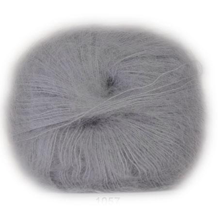 Hjertegarn Silk Kid Mohair Garn - Muse Grå 1057