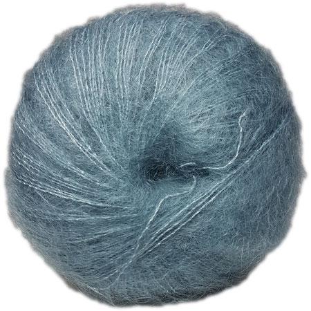 Hjertegarn Silk Kid Mohair Garn - Lys Aqua 1076 på tilbud!