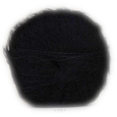 Hjertegarn Silk Kid Mohair - Fv 1081 Sort Tilbud!