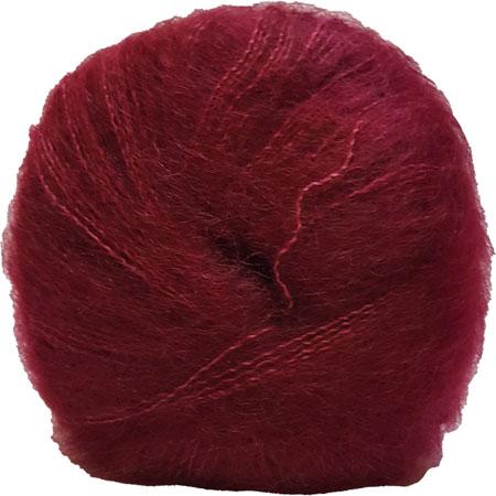 Hjertegarn Silk Kid Mohair Garn - Bordeaux Rød 2252