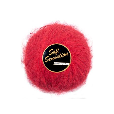 Lammy Soft Sensation Garn 43 Rød - Blødt og Lækkert Garn