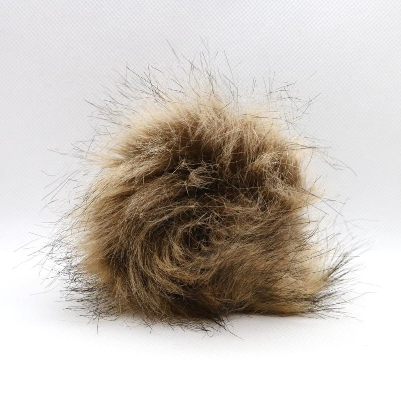 Akryl Pompon 120 mm i Naturfarve - Perfekt til Dine Projekter