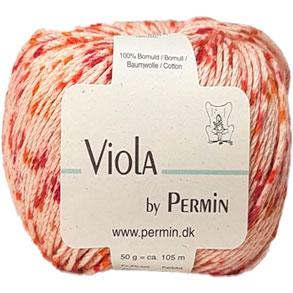 Viola Permin – Flerfarvet Bomuldsgarn - 100% bomuld