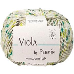Viola Permin – Flerfarvet Bomuldsgarn - Fv 889206 Tilbud!