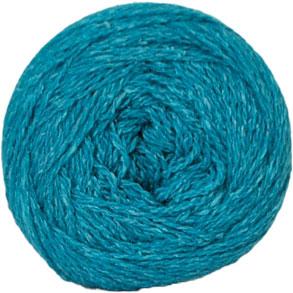 Hjertegarn Wool Silk Garn - Mørk Turkis 3021 på tilbud!