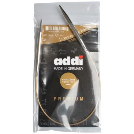 Addi Turbo Messing Rundpinde 40cm 7,00mm - Nikkelfri Kvalitet