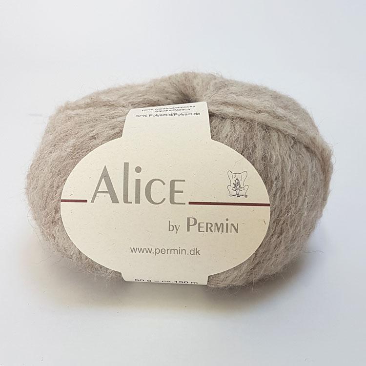 Alice Permin - Alpaca Uldgarn - Farve 06 Beige