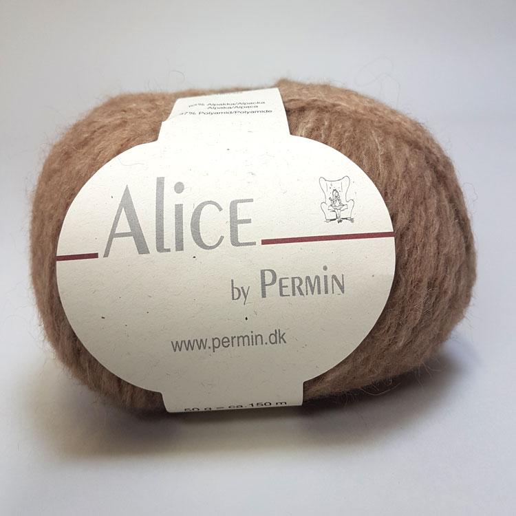 Alice Permin - Alpaca Uldgarn - Farve 26 Camel på tilbud!