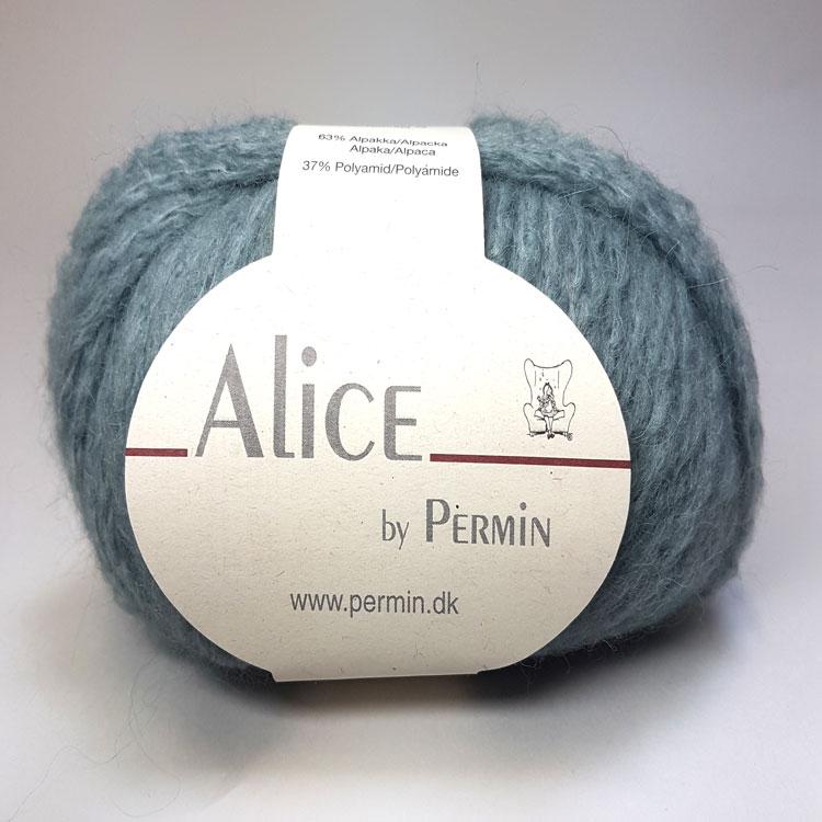 Alice Permin - Alpaca Uldgarn - Lys Petrol Fv 27