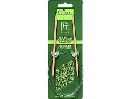 Clover Takumi Rundpinde i Bambus 80 cm - US8 Tilbud!