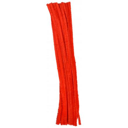 Craft Line Piberenser Rød 6mm 30cm - 25 stk til kreative projekter