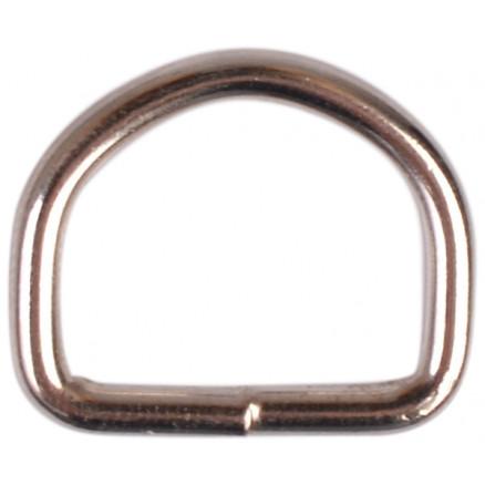 D-Ring i Nikkel 16mm - Perfekt til dine kreative projekter