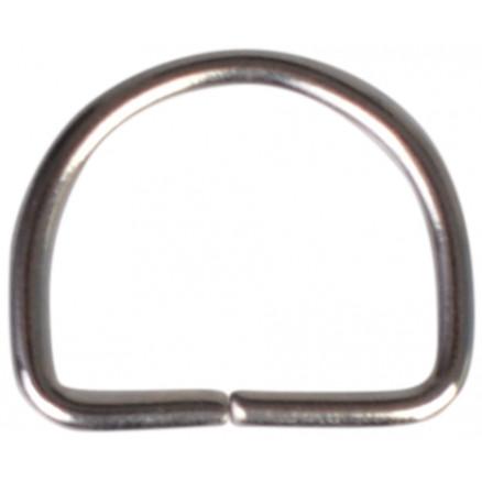 D-Ring i Nikkel 20mm - Ideel til Tasker og DIY Projekter