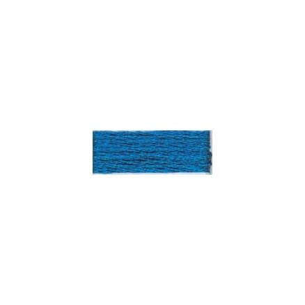 DMC Mouliné Light Effects Broderigarn E3843 Lys Blå Safir