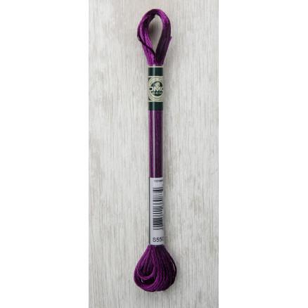 DMC Mouliné Satin Floss Broderigarn 550 Lyng - Kvalitet!