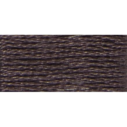 DMC Mouliné Spécial 25 Broderigarn 09 - Sortbrun tilbud!