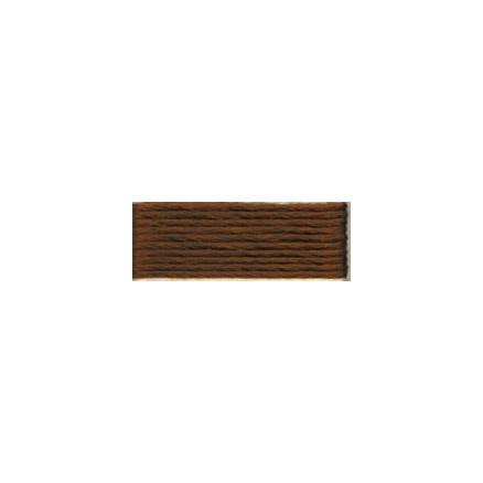 DMC Mouliné Spécial 25 Broderigarn - Mørkebrun 300 m