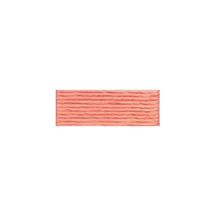 DMC Mouliné Spécial 25 Broderigarn 3824 Fersken Rosa