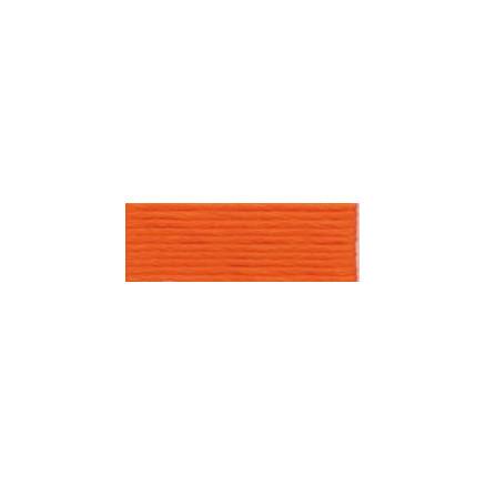 DMC Mouliné Spécial 25 Broderigarn i Orange 740