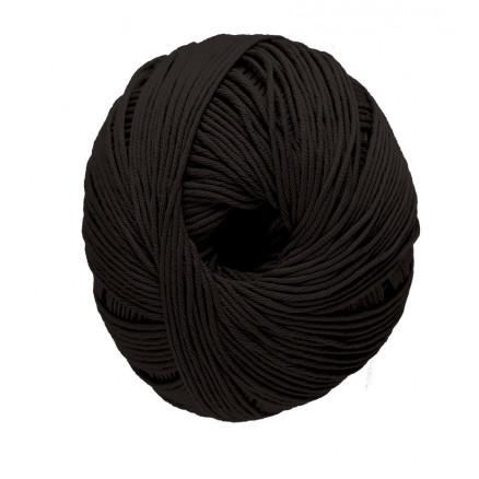 DMC Natura Just Cotton Garn Unicolor 11 - Sort Kvalitet