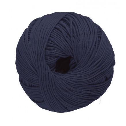 DMC Natura Just Cotton Garn Unicolor 28 - Marineblå