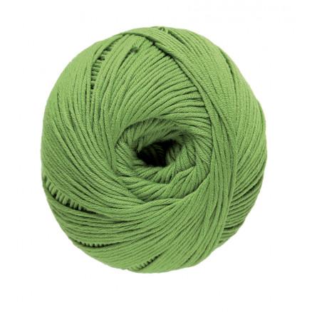 DMC Natura Just Cotton Garn Unicolor 48 - Æblegrøn