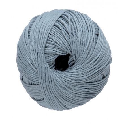 DMC Natura Just Cotton Garn Unicolor 56 - Støvet Blå