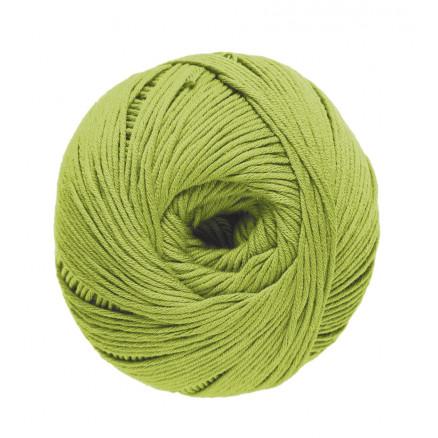 DMC Natura Just Cotton Garn Unicolor 76 - Mørk Lime