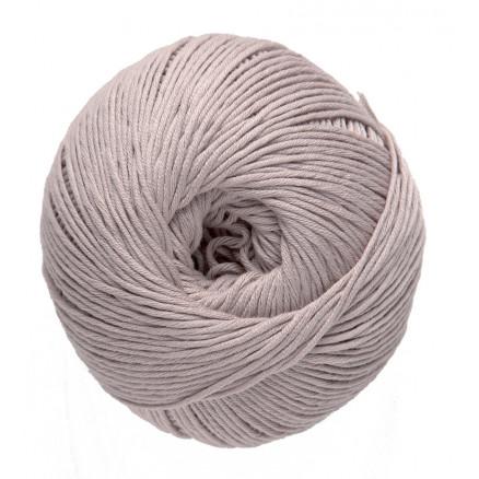 DMC Natura Just Cotton Garn Unicolor 80 - Perlegrå Kvalitet