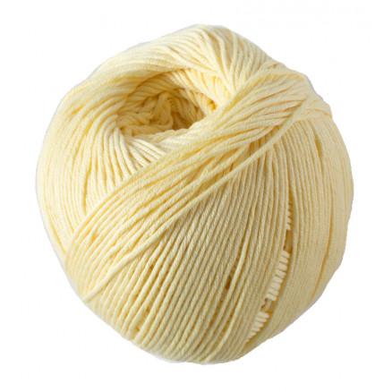 DMC Natura Just Cotton Garn Unicolor 83 Vaniliegul - Køb nu!