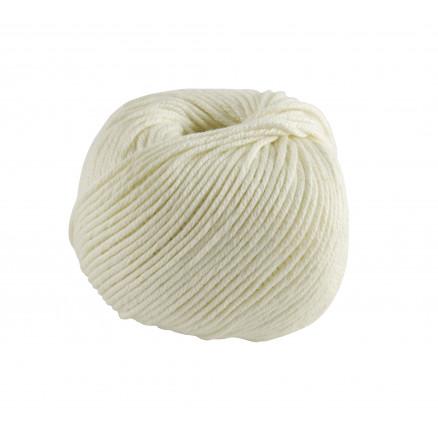 DMC Natura Medium Garn Unicolor 03 Natur - Blødt og Holdbart