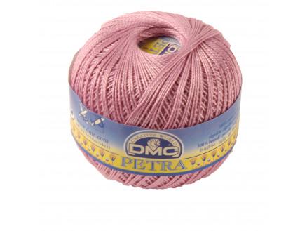 DMC Petra nr. 5 Hæklegarn Unicolor 53608 - Rosa Tilbud!
