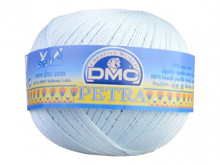 DMC Petra nr. 5 Hæklegarn Unicolor 54462 - Isblå Specialtilbud