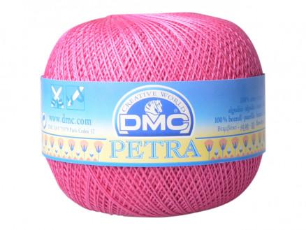DMC Petra nr. 8 Hæklegarn Unicolor 53805 Cerise Tilbud!