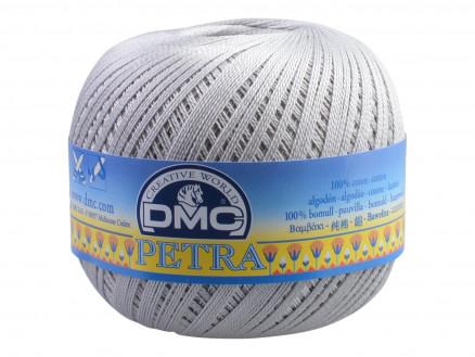 DMC Petra nr. 8 Hæklegarn Unicolor 5415 Sølvgrå tilbud