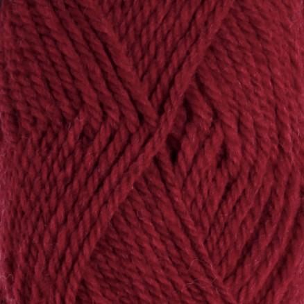 Drops Alaska Garn Unicolor 11 Vinrød - Kvalitetsgarn