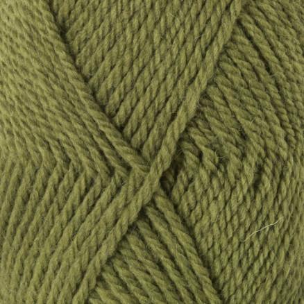 Drops Alaska Garn Unicolor 45 - Lys Oliven Tilbud