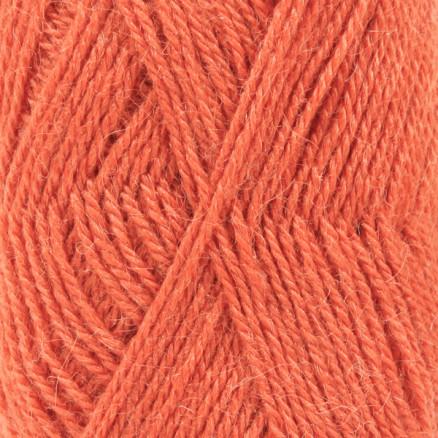 Drops Alpaca Garn Unicolor 2915 - Lækker Orange Uld
