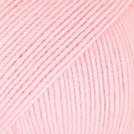 Drops Baby Merino Garn Unicolor 05 - Lys Rosa Kvalitet
