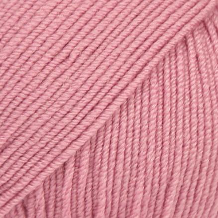 DROPS Baby Merino Garn Unicolor 27 - Gammelrosa Kvalitet