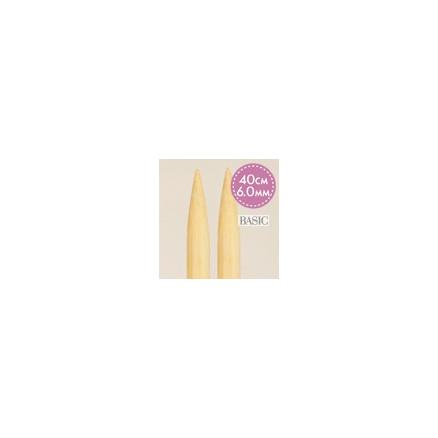 DROPS Basic Rundpinde Birk 40 cm 6,00 mm - Strik nemt!
