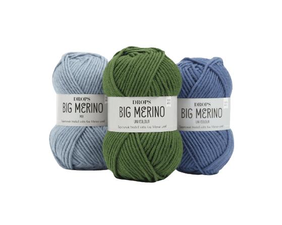 DROPS Big Merino Garn - Naturfarve 01 - Hurtig levering!