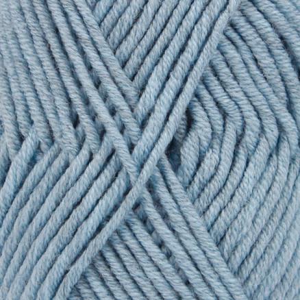 Drops Big Merino Garn Mix 06 Forglemmigej - Blødt Garn