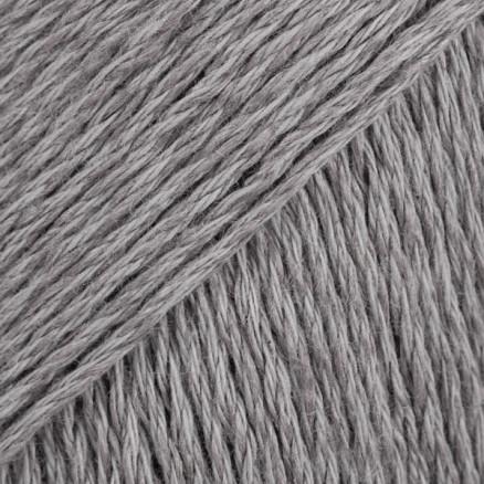 Drops Bomull-Lin Garn Unicolor 20 Gråblå - Kvalitet i Garn